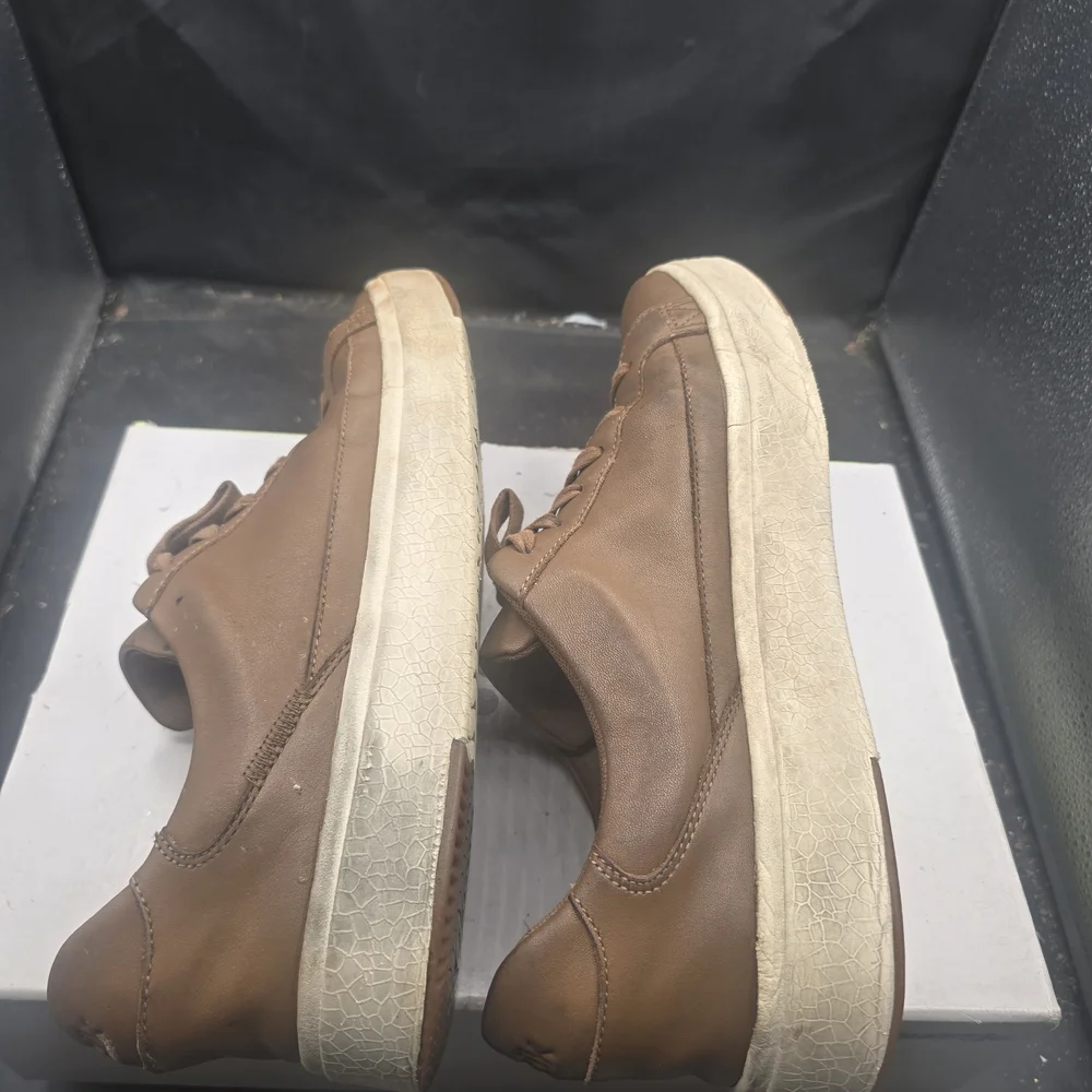 Kiz Brown Leather Oxford‎ Sneakers